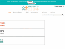 Tablet Screenshot of newmexicokids.org